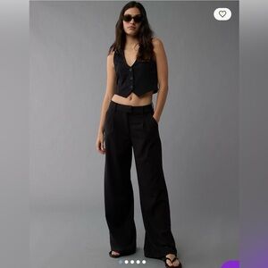 American Eagle Poppy Wide Leg Trousers - Women’s 12 Long